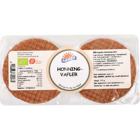 Rømer Vafler M/honning Økologisk | 175 g fra Rømer