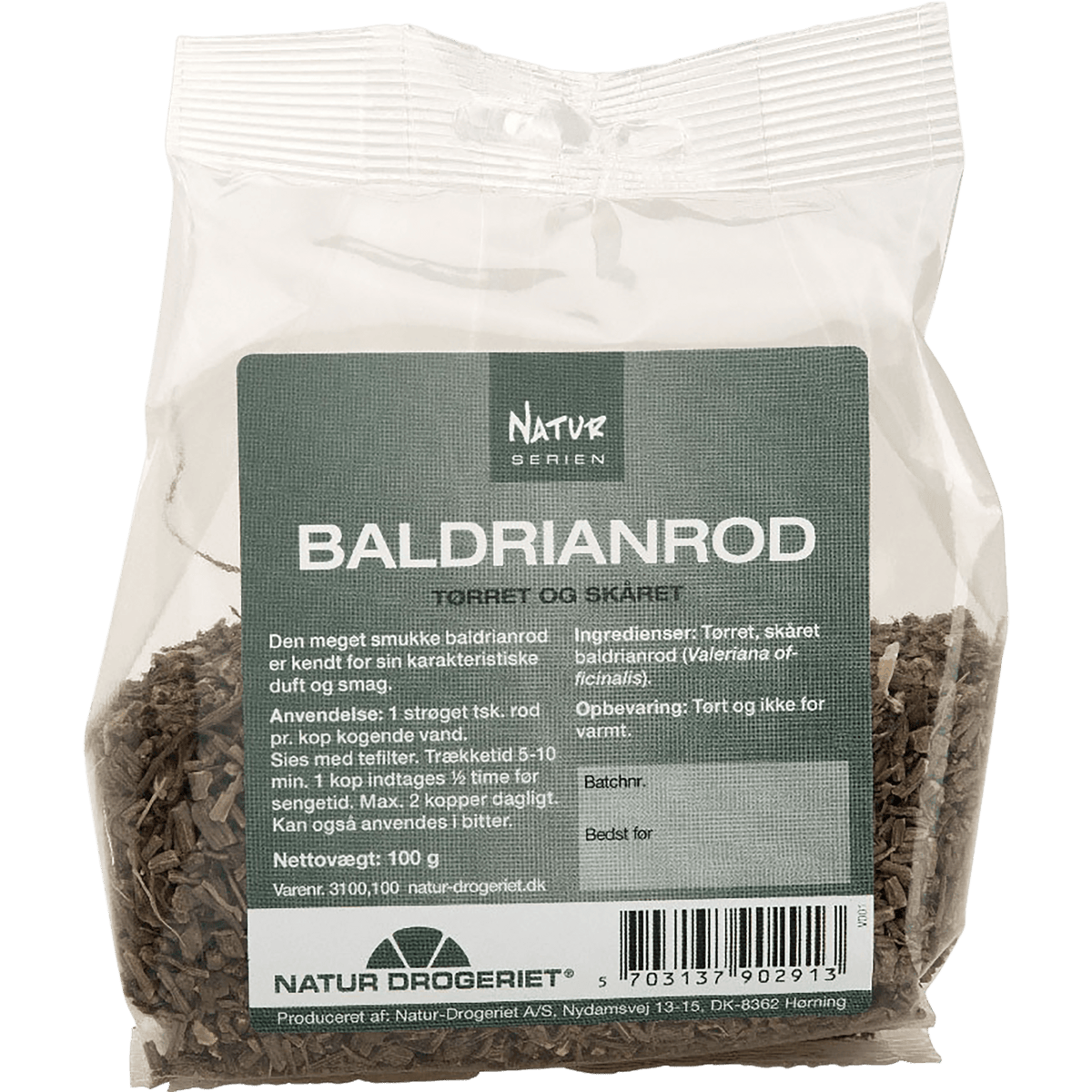 Natur-Drogeriet Valerian rot | 100 g fra Natur-Drogeriet