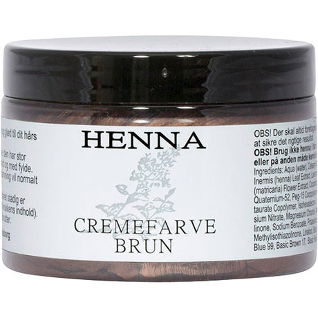 Henna Hårfarge Krem Brun