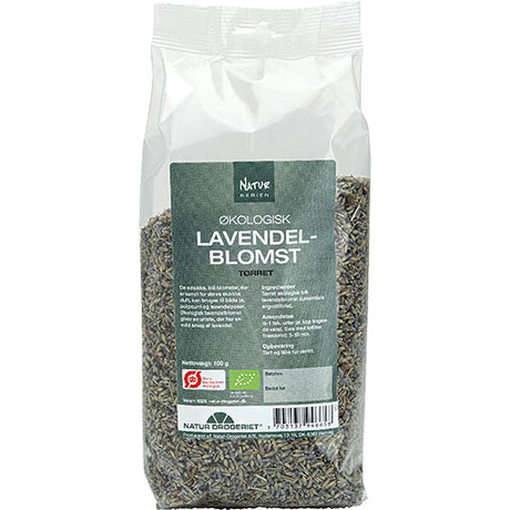 Lavendelblomst Blå Tørket Øko