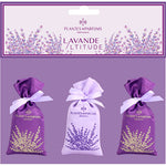 Plantes & Parfums Lavendelposer I Bomullssateng | 3x18 gr