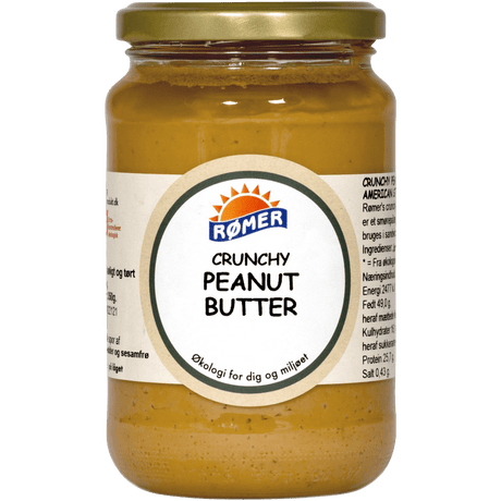 Rømer Peanut Butter Crunchy Økologisk | 350 g