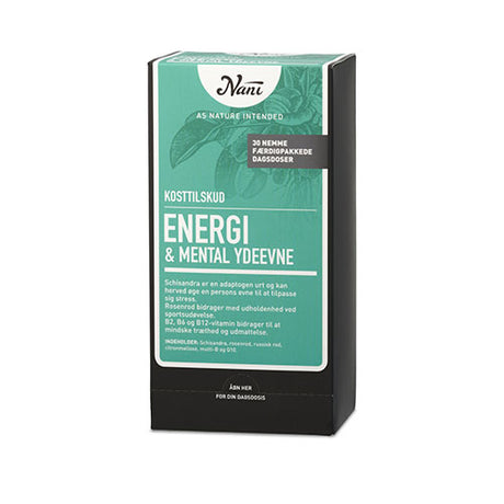 Energi & Mental Yteevne