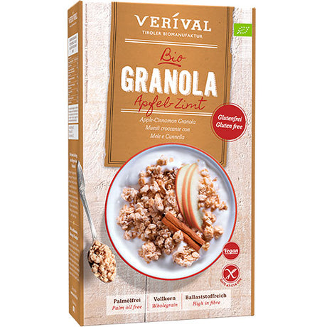 Granola Eple-Kanel Øko Glutenfri fra Verival