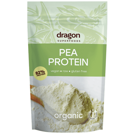 Dragon Superfoods Erteproteinpulver Økologisk | 200 g fra Dragon Superfoods