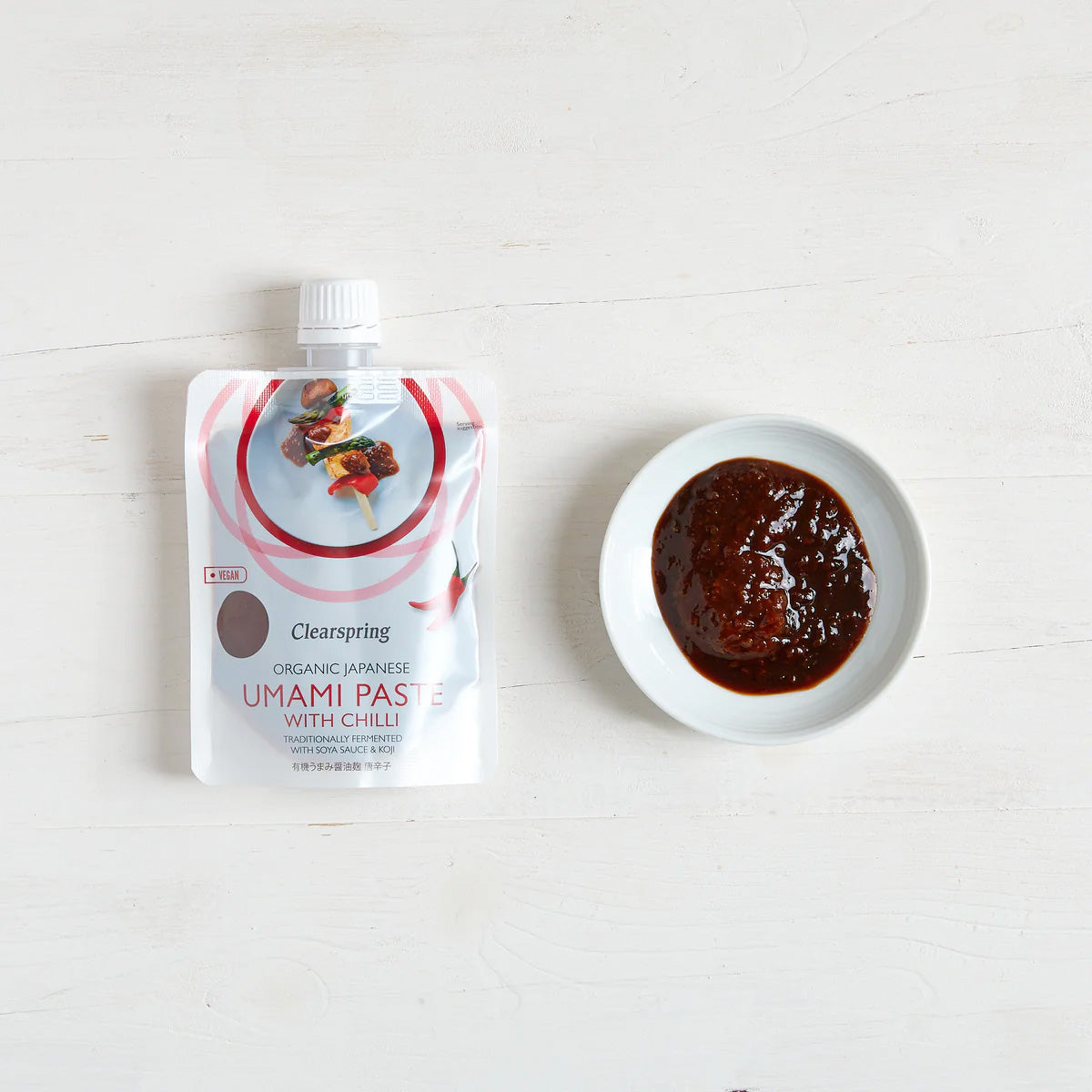 Japansk Umani Paste Med Chilli Øko - 150g