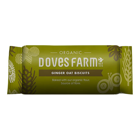 Ginger Havrekjeks Økologisk fra Doves Farm