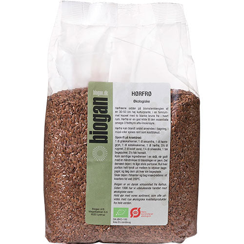 Biogan Linfrø Økologisk | 500 g fra Biogan