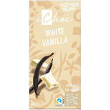 Sjokolade White Vanilla Vegansk Øko fra ichoc