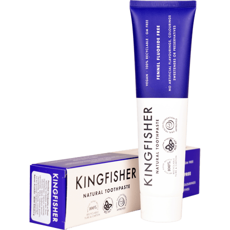 Kingfisher Tannkrem Uten Fluor | Fennikel