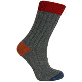 Merinosokker Rød/grå fra Clemente