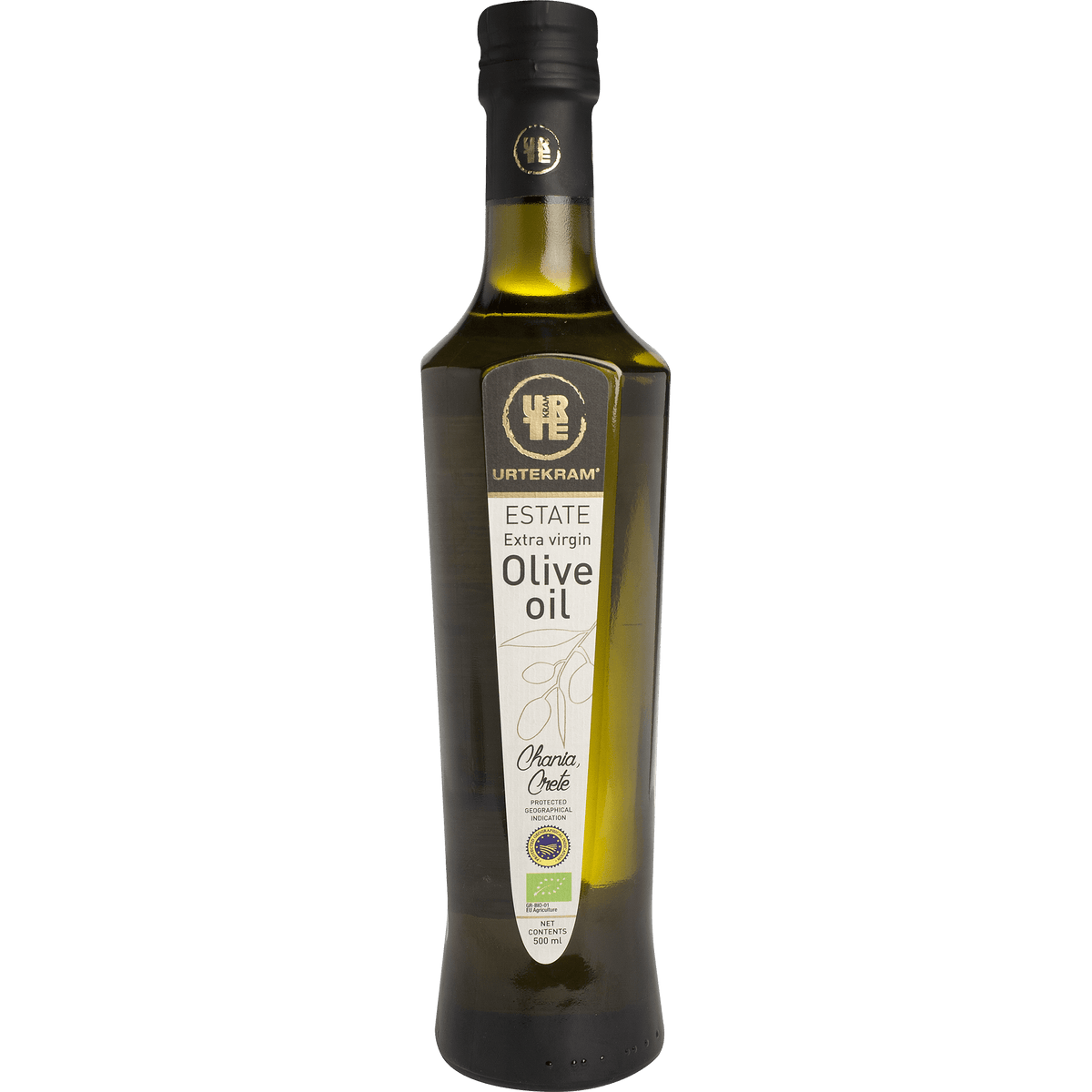 Urtekram Olivenolje Ekstra Jomfru Kreta Økologisk | 500 ml
