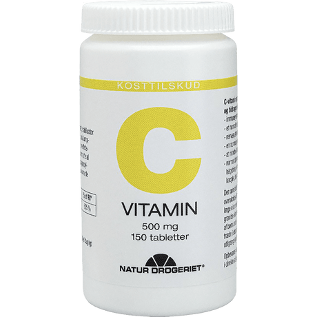 Natur-Drogeriet C vitamin 500 mg | 150 tabletter fra Natur-Drogeriet