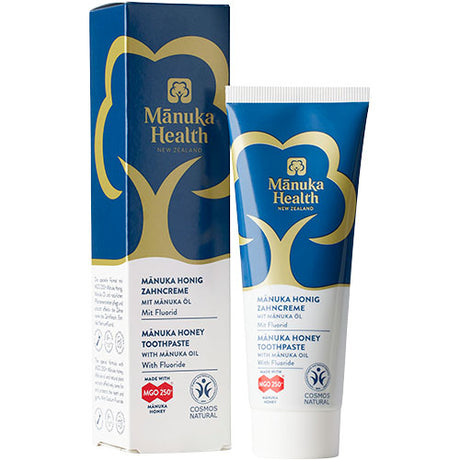 Manuka Honning Tannkrem Med Manuka Olje Og Fluor