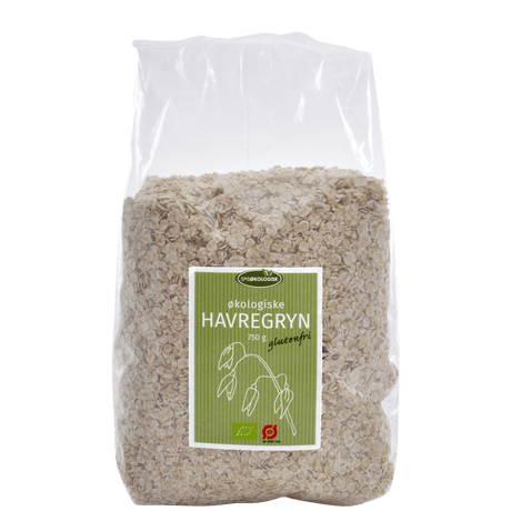Spis Økologisk Glutenfrie Havregryn | 750 g