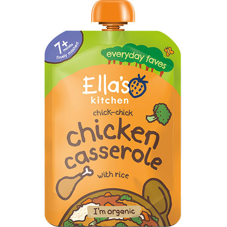 Ella s Kitchen Chicken Casserole With Rice Babymos, 7+ mnd. Øko