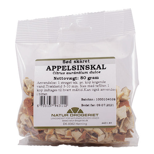 Appelsinskall Skåret