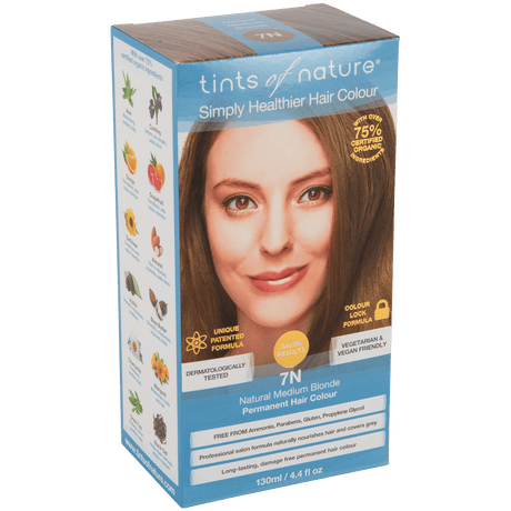 Tints of Nature Permanent Hårfarge | Blond 7N