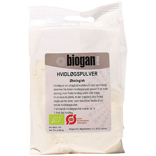 Hvitløkspulver Øko