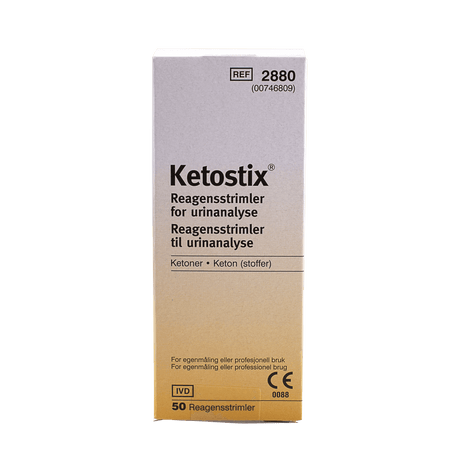 Ketostix Reagensstrimler | 50 stk