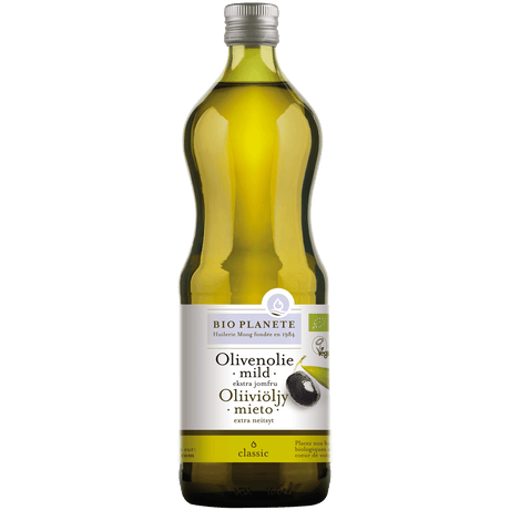 BioPlanète Olivenolje Mild Kaldpresset Økologisk | 1 liter fra BioPlanète