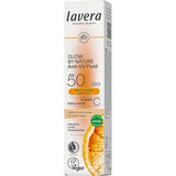 lavera Glow By Nature Anti-uv Fluid Spf50 | 40 ml fra lavera