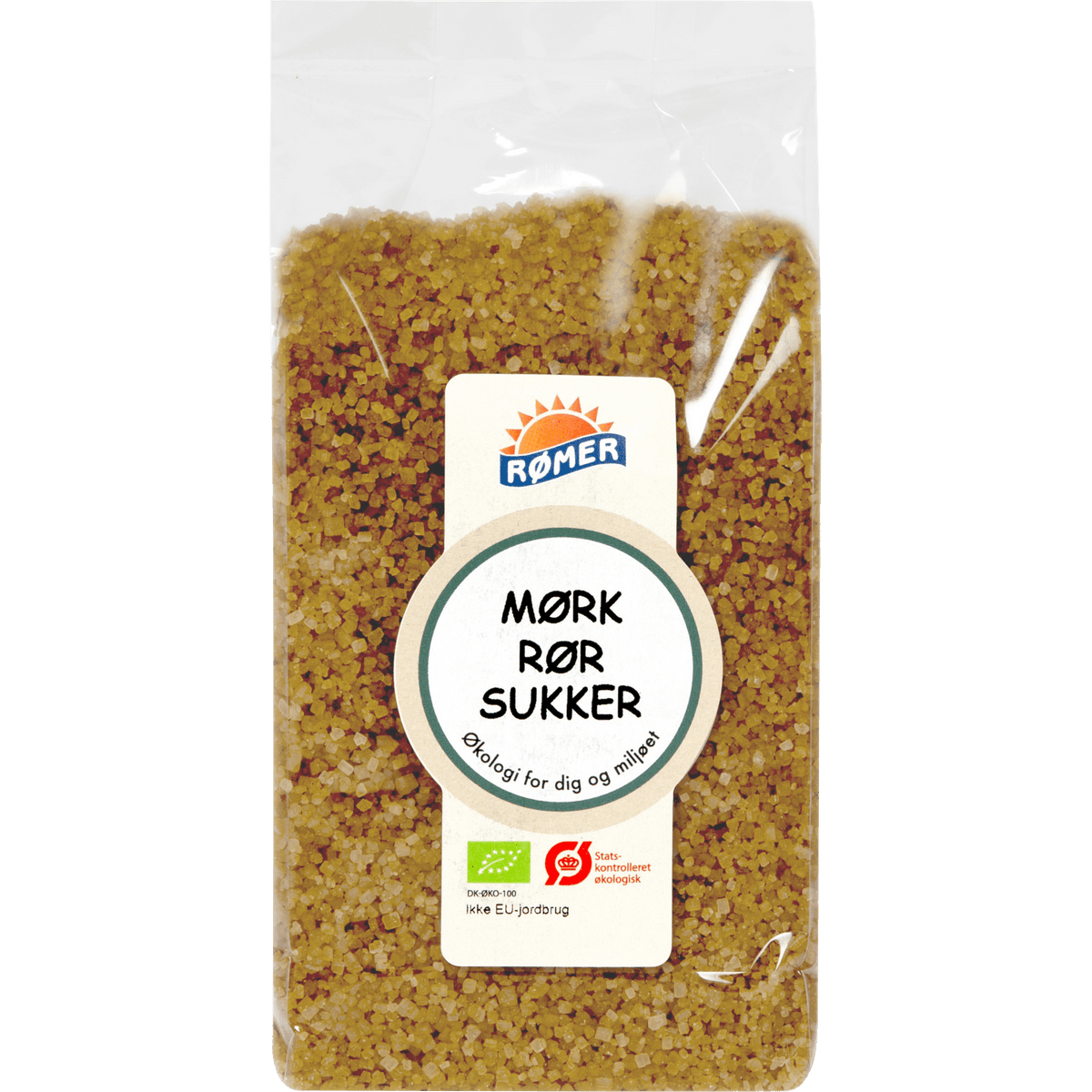 Rømer Mørkt Rørsukker Økologisk | 500 g