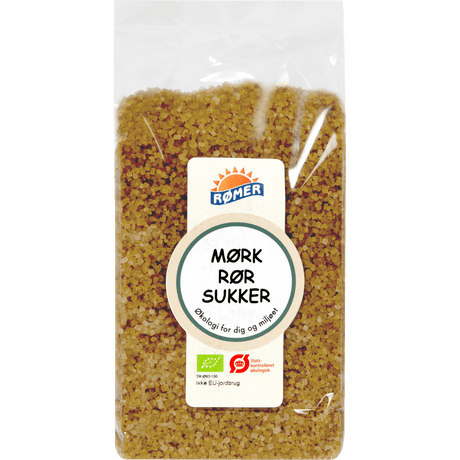 Rømer Mørkt Rørsukker Økologisk | 500 g