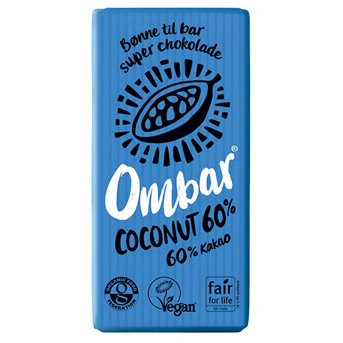 Sjokolade 60% Kakao m. Kokoskrem Vegansk