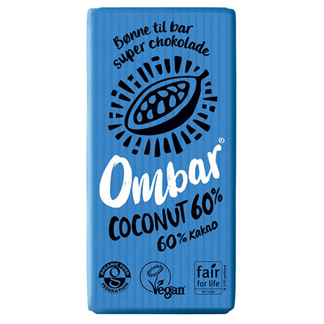 Sjokolade 60% Kakao m. Kokoskrem Vegansk