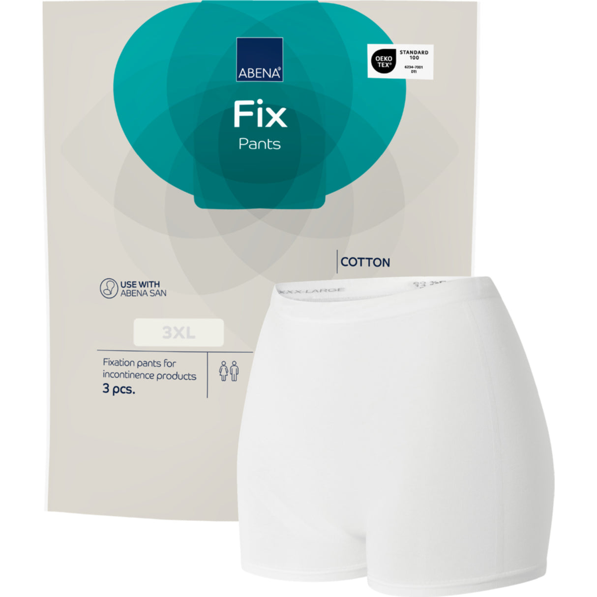 Fix Pants Fikseringsbukser Bomull, XXXL med ben