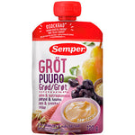 Grøt med pære og svisker fra 6 mnd.