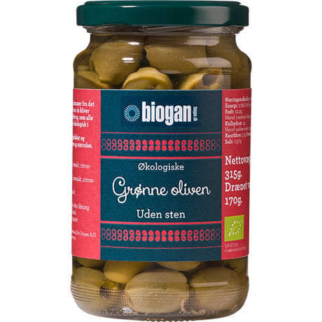 Grønne Oliven Uten Stein Ø