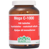 HealthCare Mega C 1000 Mg Healthcare | 100 tabletter fra HealthCare