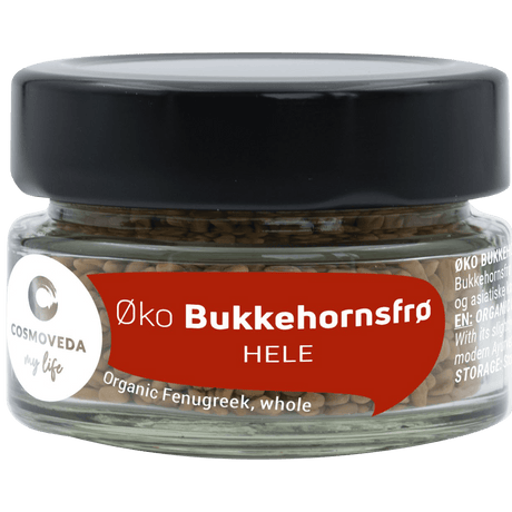 Cosmoveda Bukkehornsfrø Hele Økologisk | 40 g
