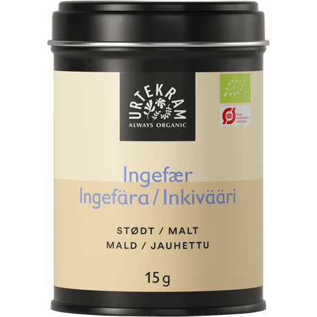 Urtekram Ingefær Økologisk | 15 g fra Urtekram