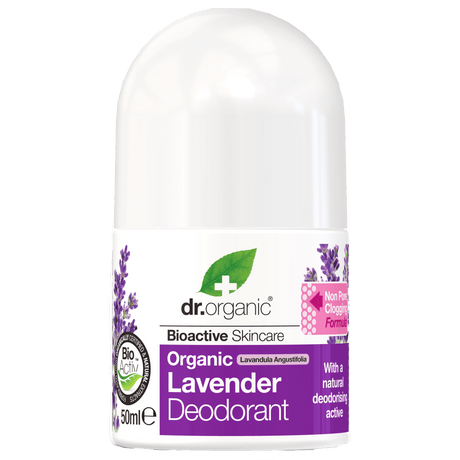 Dr. Organic Lavendel Deodorant | 50 ml fra Dr. Organic