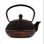 Tekanne Sort/Gull Støpejern 0,8 L