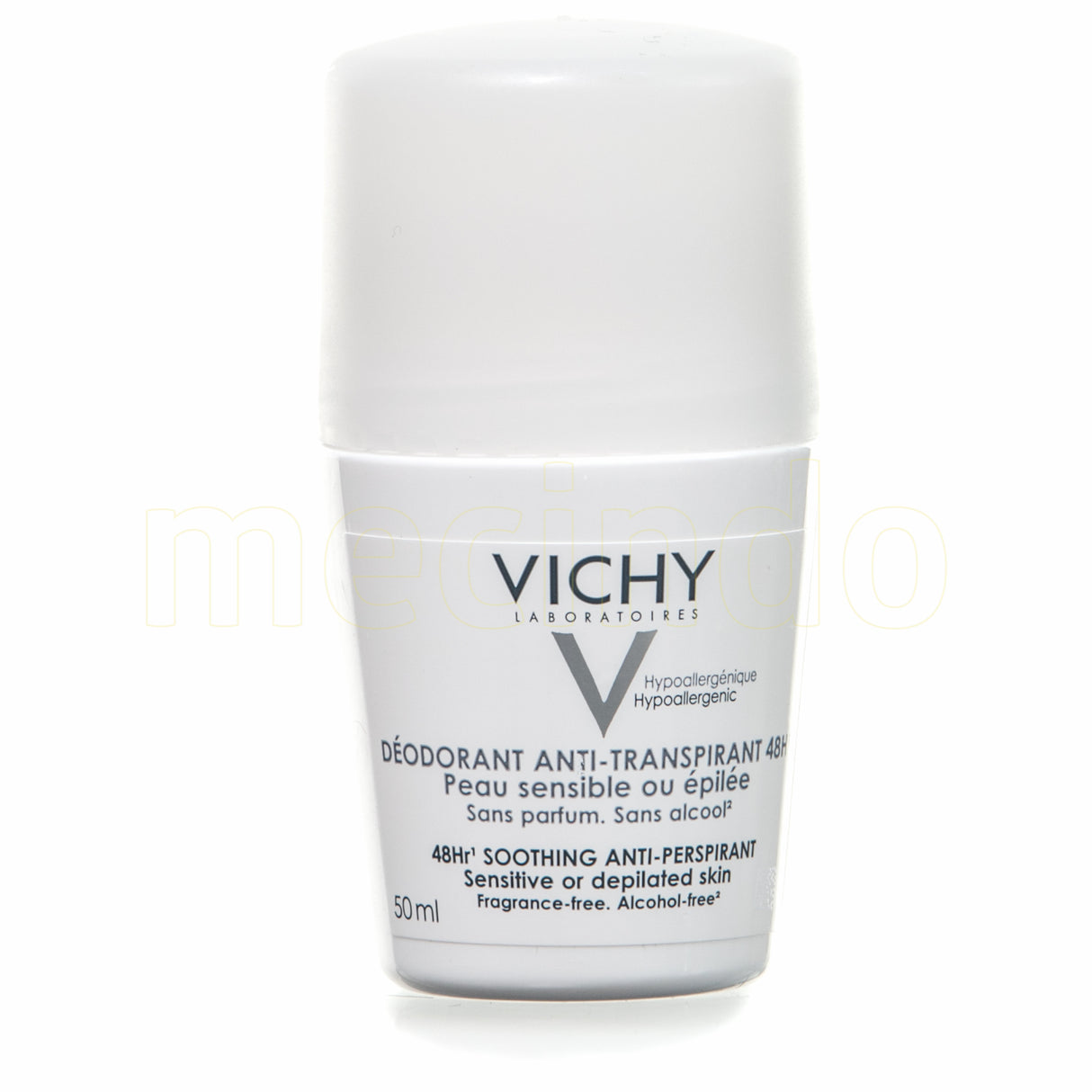 Vichy 48Hr Soothing AntiPerspirant Deo Roll-on Uparfymert fra Vichy