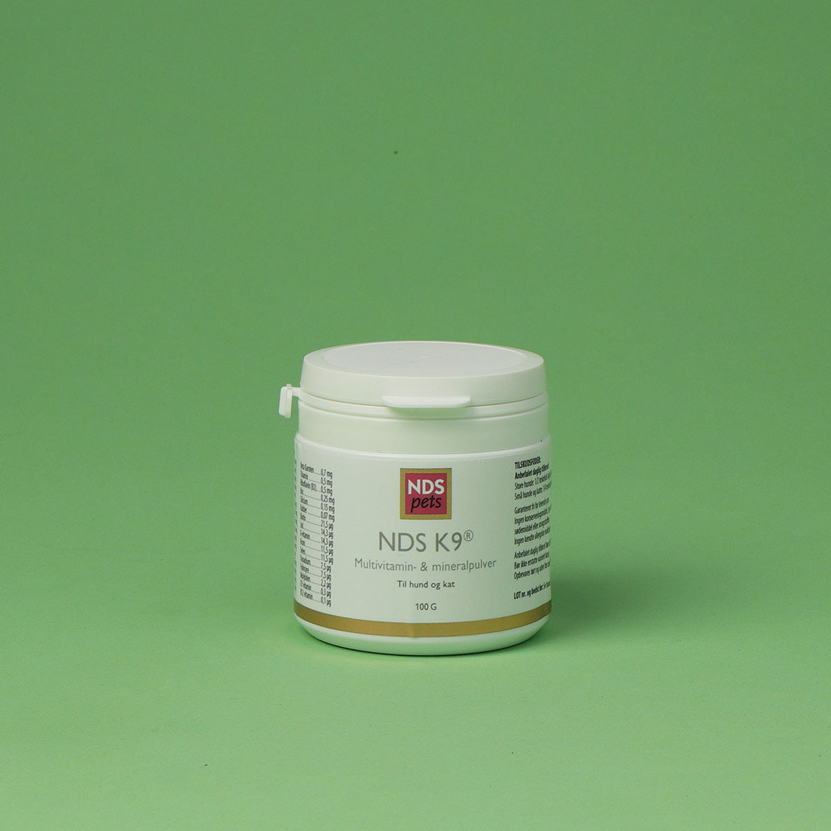 K9 Multivitamin, mineral Hund og Kat