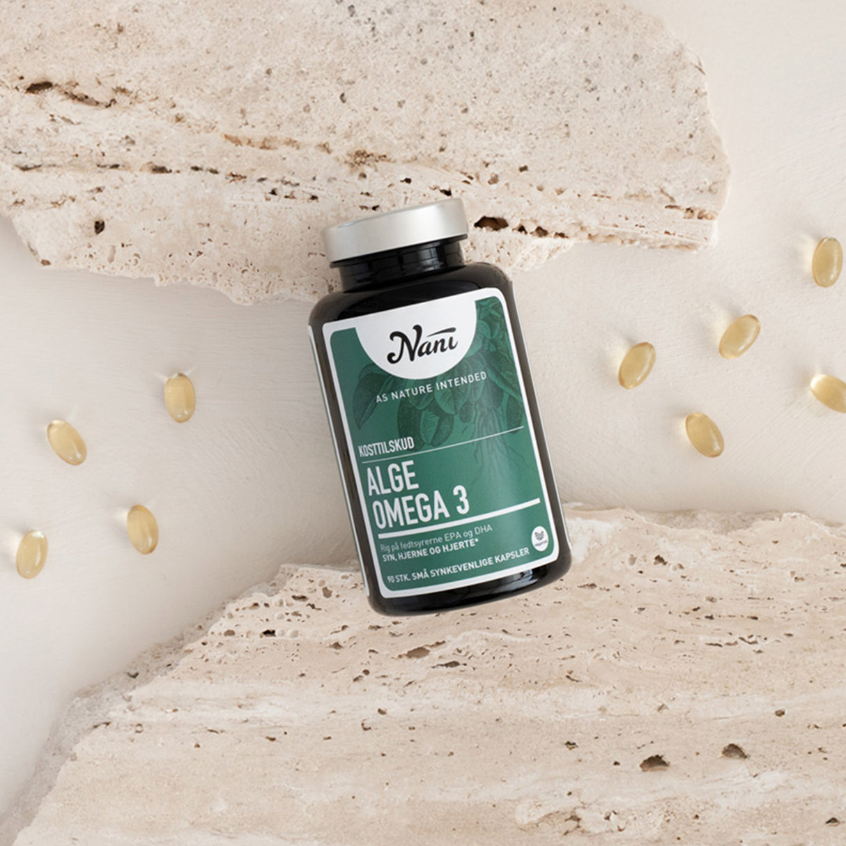 Nani Alge Omega 3 | 90 Kapsler fra Nani