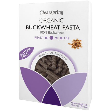 Clearspring Bokhvete Pasta Tortiglioni Økologisk Glutenfri | 250 g