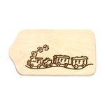 Lite Smørebrett Med Jernbanemotiv