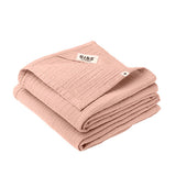 Musselin klut 2-pakning 70x70 cm Blush fra BIBS