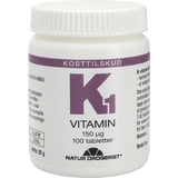 Natur-Drogeriet K1-vitamin 150 Ug | 100 tabletter