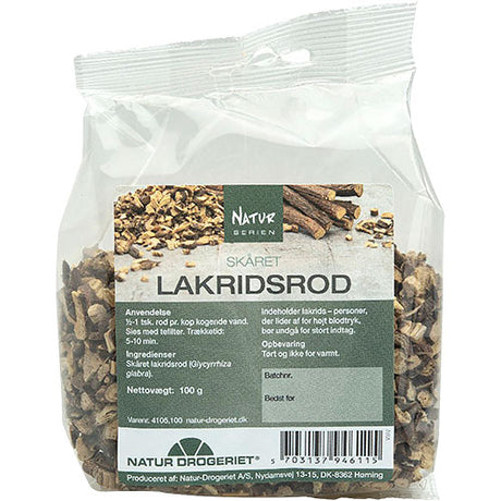 Skåret Lakrisrot fra Natur-Drogeriet