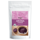 Dragon Superfoods Aronia / Svartsurbær Pulver Glutenfri - fra | 200 g