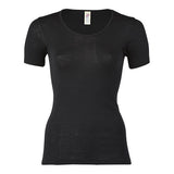 Engel Natur T-shirt, Black | Str. 46/48 fra Engel Natur