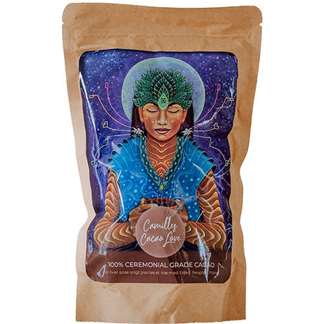 Camilles cacao love Ceremonial gade Cacao | 100 g fra Camilles cacao love