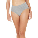 Boody Midi Brief Lysegrå | Str. S fra Boody